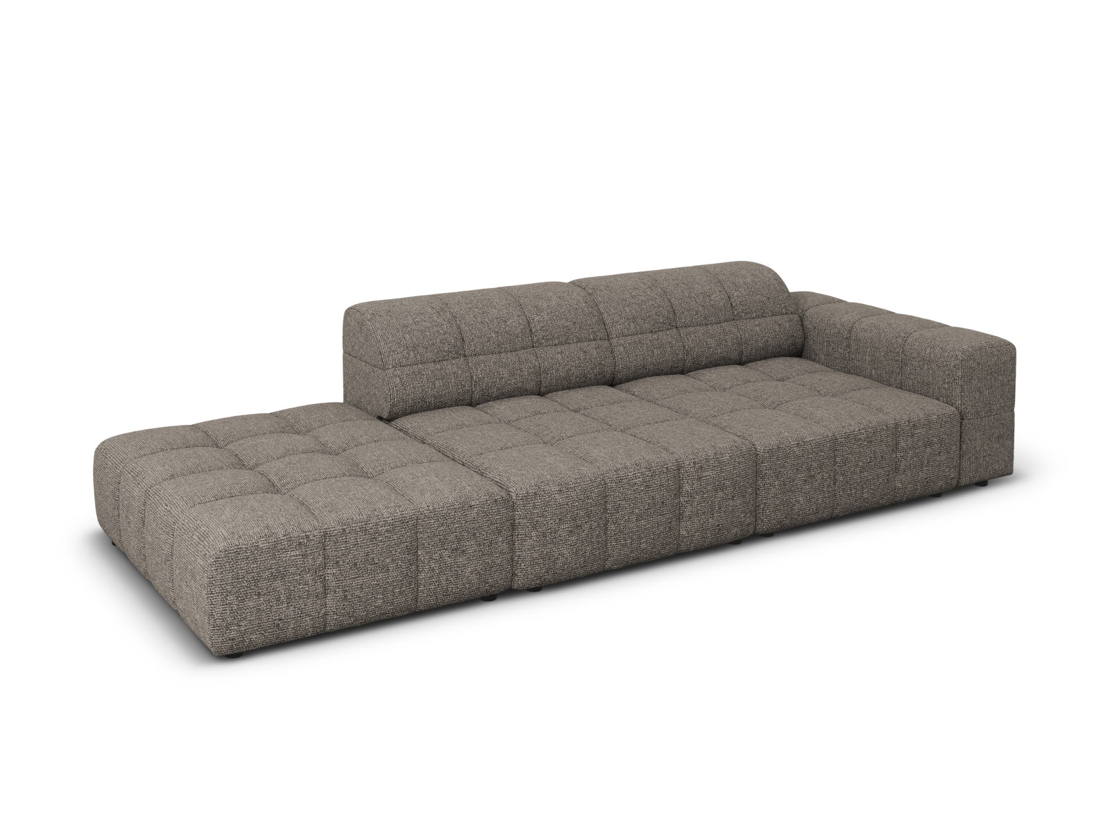 Entdecken Sie das elegante Chicago Sofa links 3-Sitzer von Cosmopolitan Design – perfekt für Ihr modernes Zuhause und höchsten Sitzkomfort.