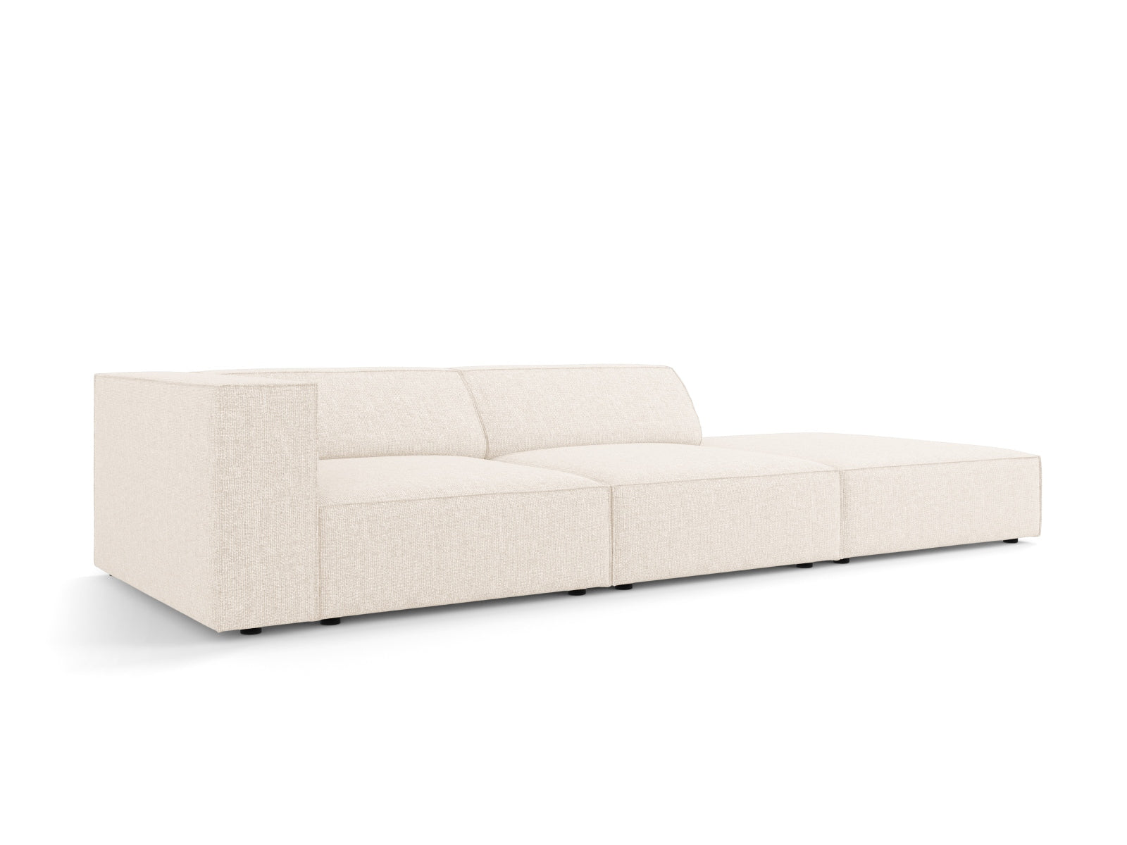 Beige 4-Sitzer Arendal Sofa rechts von Cosmopolitan Design, perfekt für gemütliche und moderne Wohnambiente.