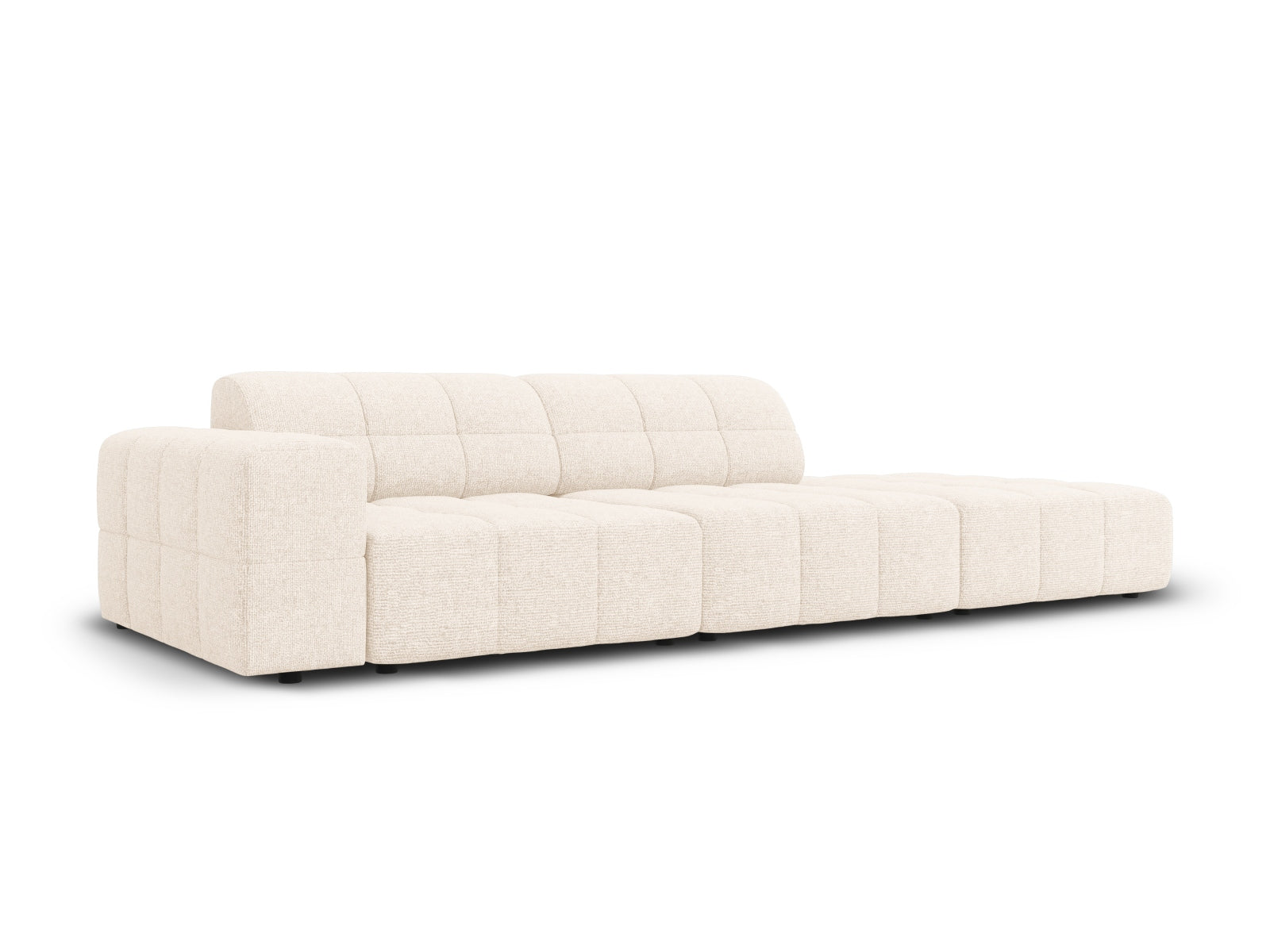 Erleben Sie das stilvolle Chicago Sofa rechts 3-Sitzer von Cosmopolitan Design – ideal für Ihr modernes Wohnzimmer und optimalen Komfort.