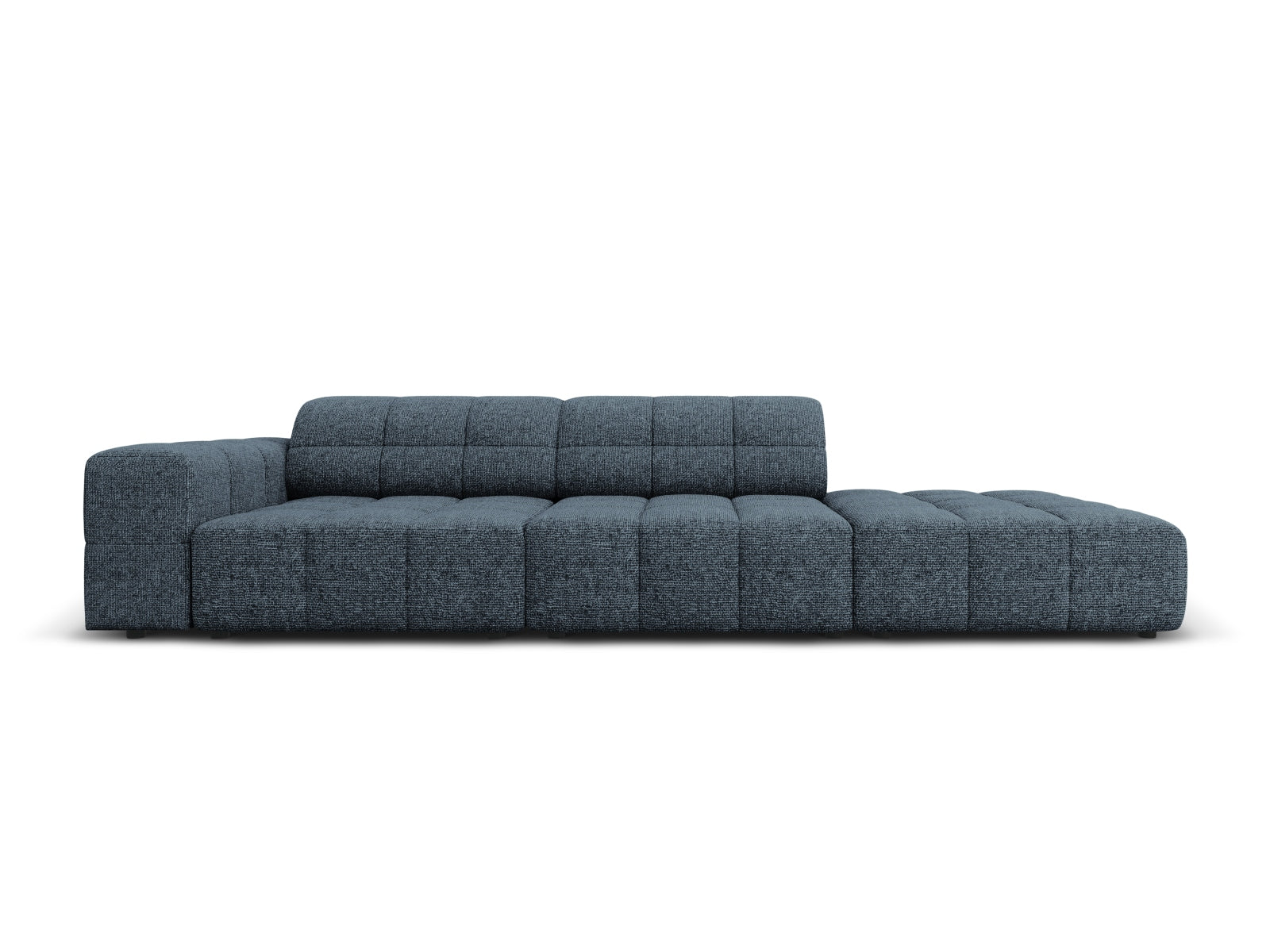 Chicago Sofa rechts 3 Sitzer 102cm in Royal Blue präsentiert im Onlineshop von KAQTU Design AG. L-Sofa rechts ist von Cosmopolitan Design