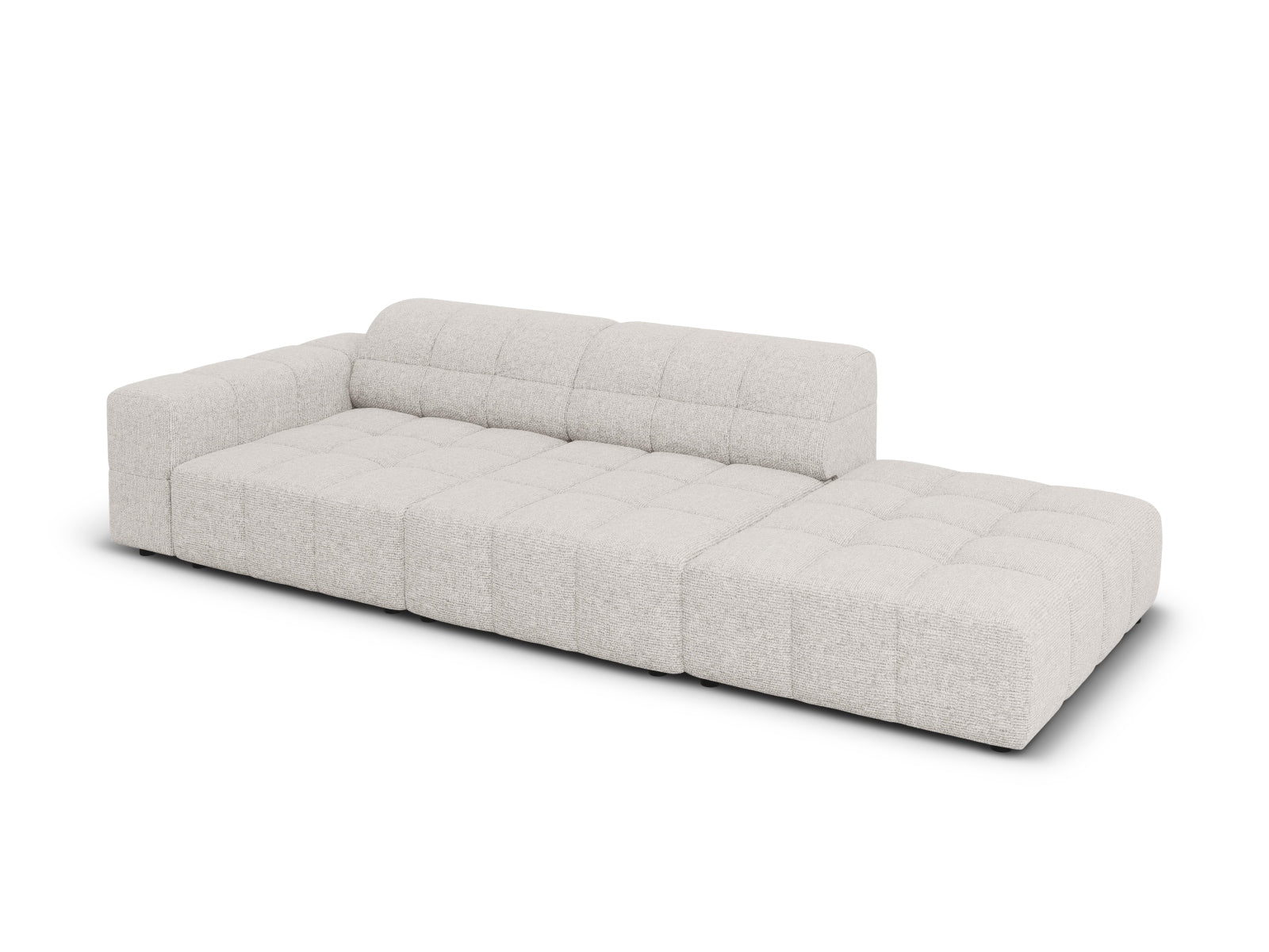 Entdecken Sie das elegante Chicago Sofa rechts 3-Sitzer von Cosmopolitan Design – perfekt für Ihr modernes Zuhause und höchsten Sitzkomfort.