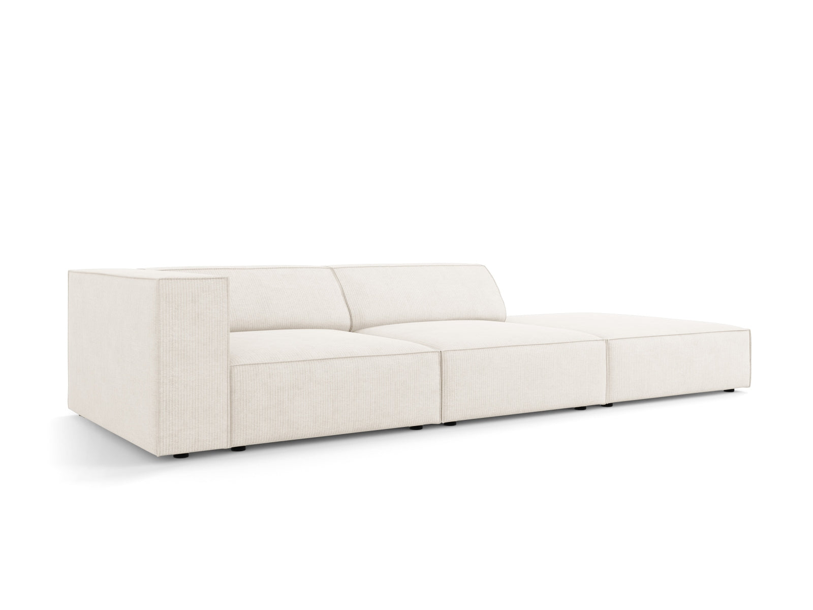 Elegantes Arendal Sofa rechts, 4-Sitzer in Ivory-Brave Me, ideal für stilvolle Wohnräume. Hochwertiges Design von Cosmopolitan.