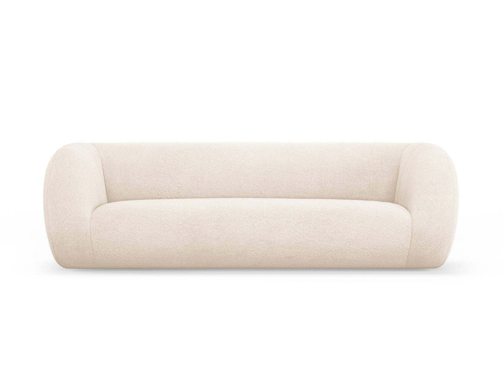 Essen Boucle Sofa 3 Sitzer in Beige-Baloo präsentiert im Onlineshop von KAQTU Design AG. 3er Sofa ist von Cosmopolitan Design