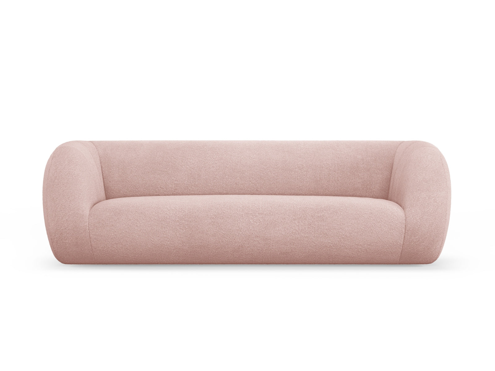 Essen Boucle Sofa 3 Sitzer in Powder Pink-Baloo präsentiert im Onlineshop von KAQTU Design AG. 3er Sofa ist von Cosmopolitan Design