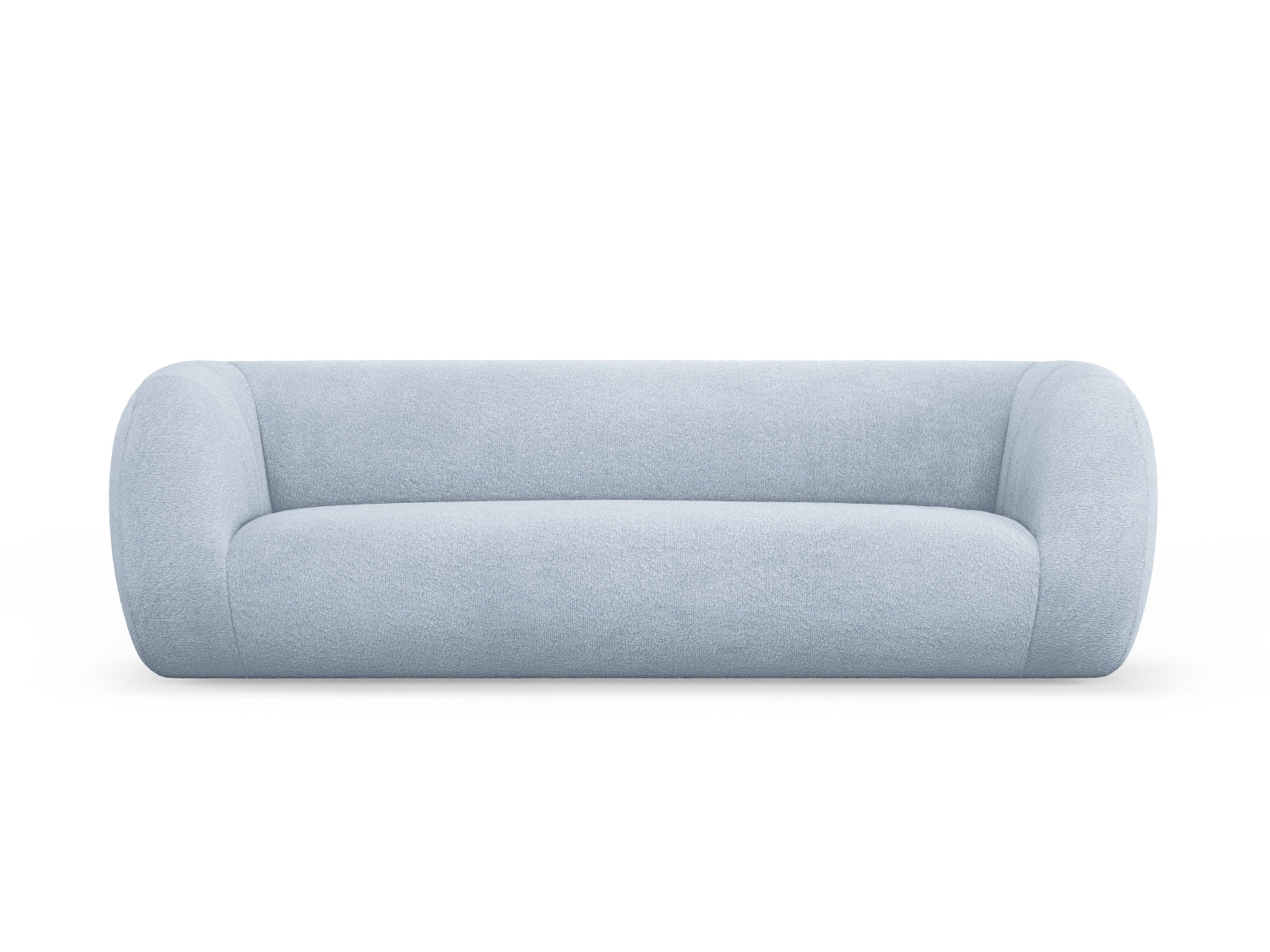 Essen Boucle Sofa 3 Sitzer in Light Blue-Baloo präsentiert im Onlineshop von KAQTU Design AG. 3er Sofa ist von Cosmopolitan Design