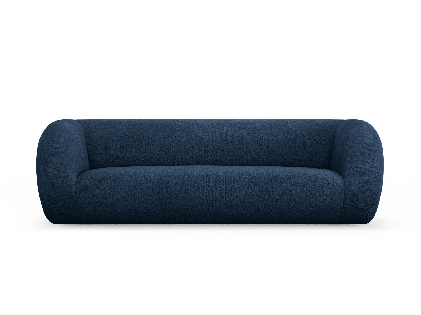 Essen Boucle Sofa 3 Sitzer in Dark Blue-Baloo präsentiert im Onlineshop von KAQTU Design AG. 3er Sofa ist von Cosmopolitan Design