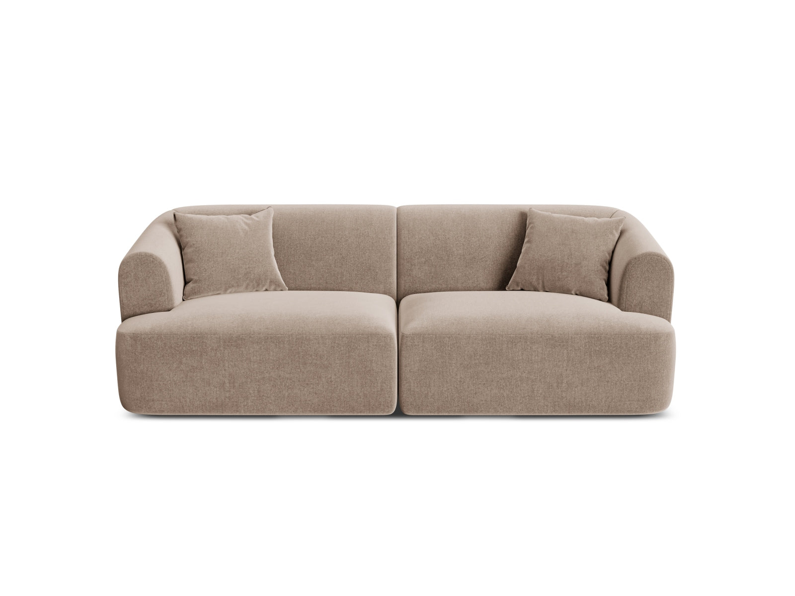 3-Sitzer Modular Sofa Campi in Dark Beige-Vogue präsentiert im Onlineshop von KAQTU Design AG. 3er Sofa ist von Cosmopolitan Design