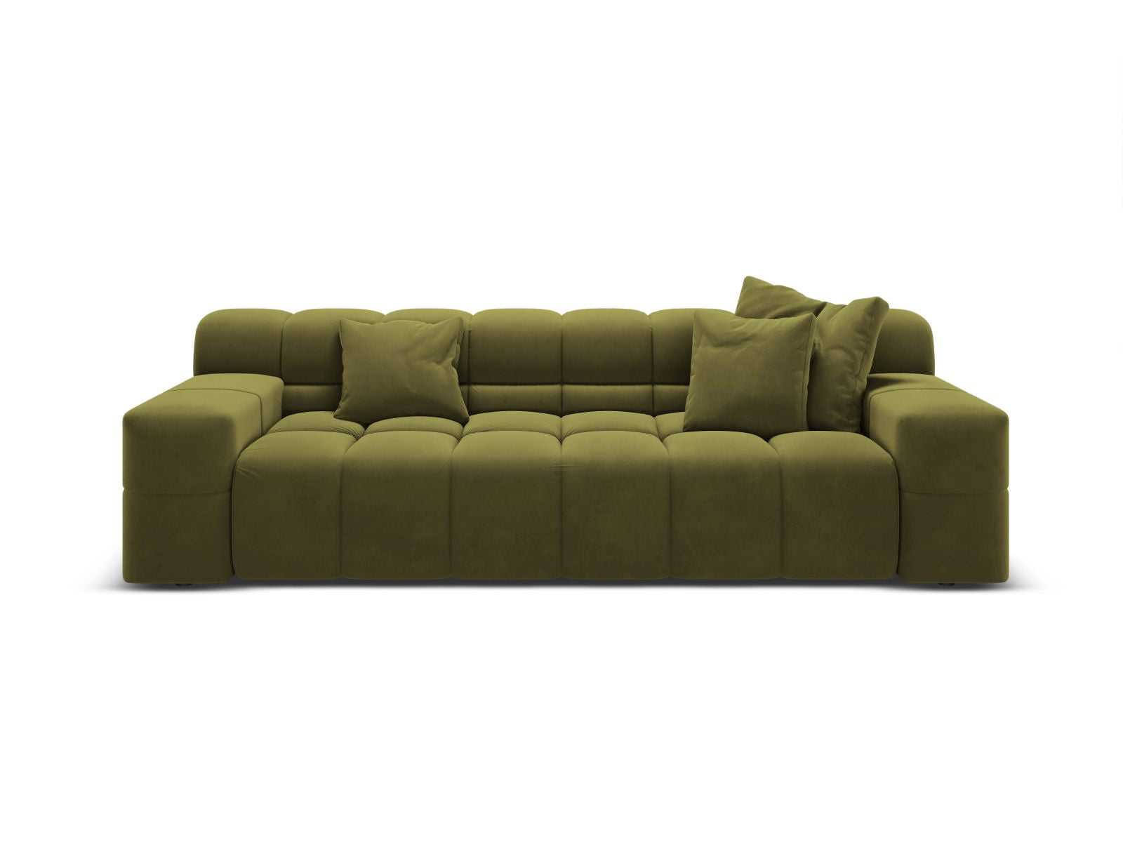 3-Sitzer Sofa Hawaii in Pistachio-Magic Velvet präsentiert im Onlineshop von KAQTU Design AG. 3er Sofa ist von Cosmopolitan Design