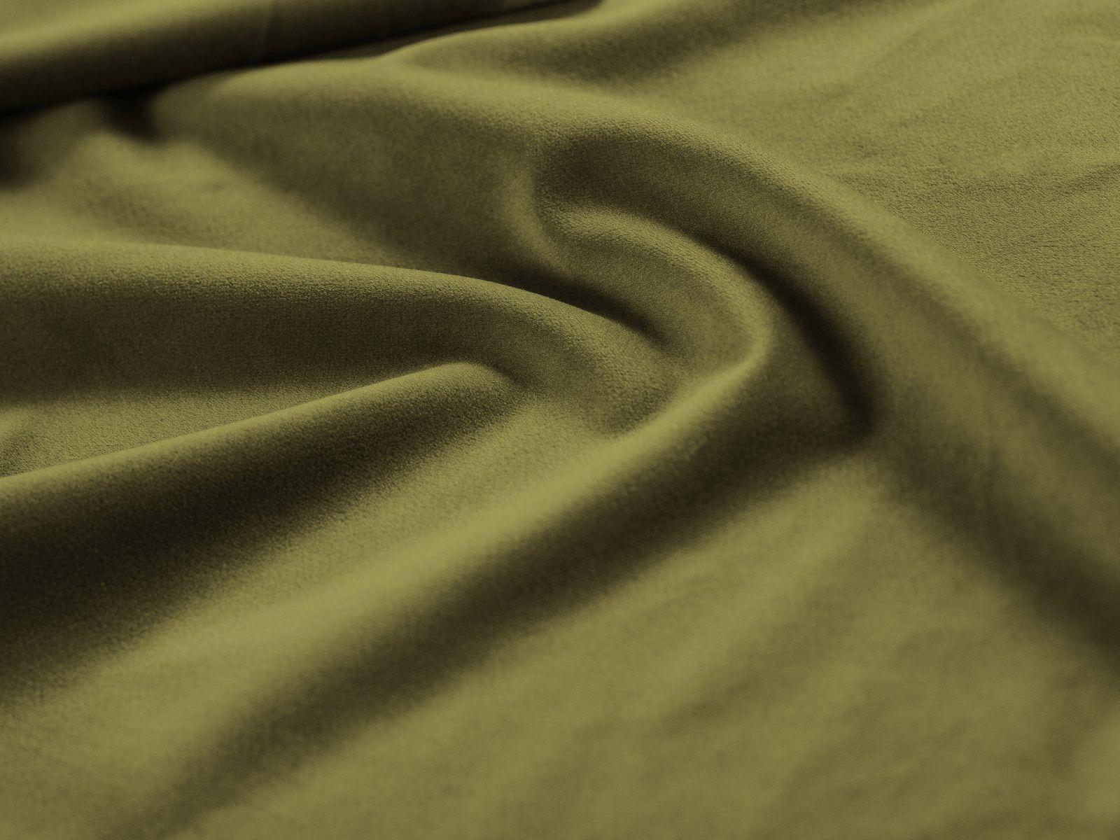 Stylisches 3-Sitzer Sofa Hawaii in zartem Pistaziengrün, gefertigt aus hochwertigem Magic Velvet, perfekt für zeitgemäße Wohnräume.