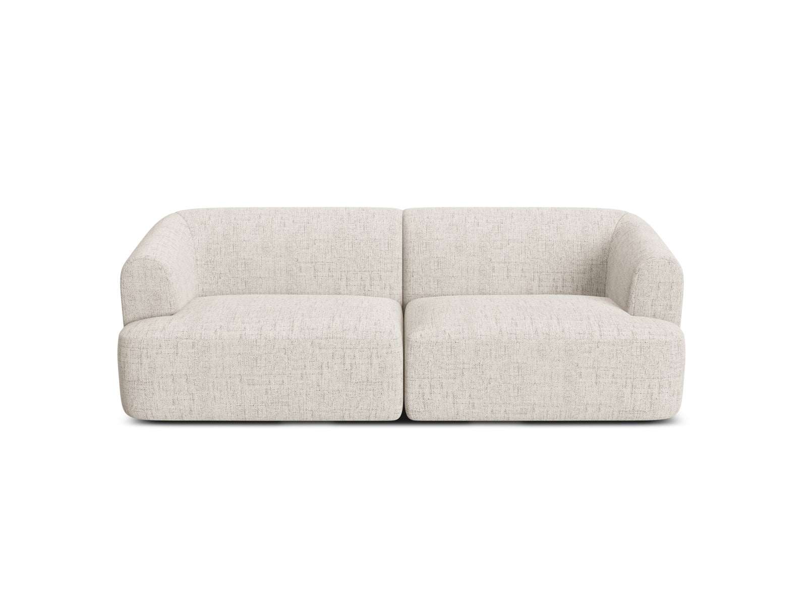 Elegantes 3-Sitzer Sofa Campi in sanftem Beige, ideal für moderne Wohnräume und einladende Sitzbereiche.