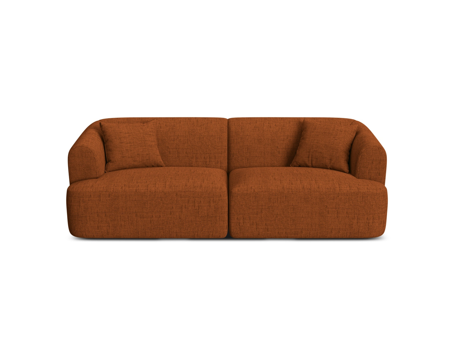 3-Sitzer Modular Sofa Campi in Brick-Moly präsentiert im Onlineshop von KAQTU Design AG. 3er Sofa ist von Cosmopolitan Design
