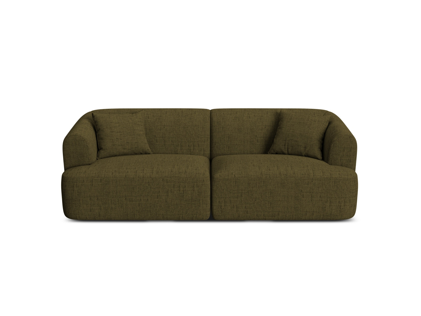 3-Sitzer Modular Sofa Campi in Green-Moly präsentiert im Onlineshop von KAQTU Design AG. 3er Sofa ist von Cosmopolitan Design