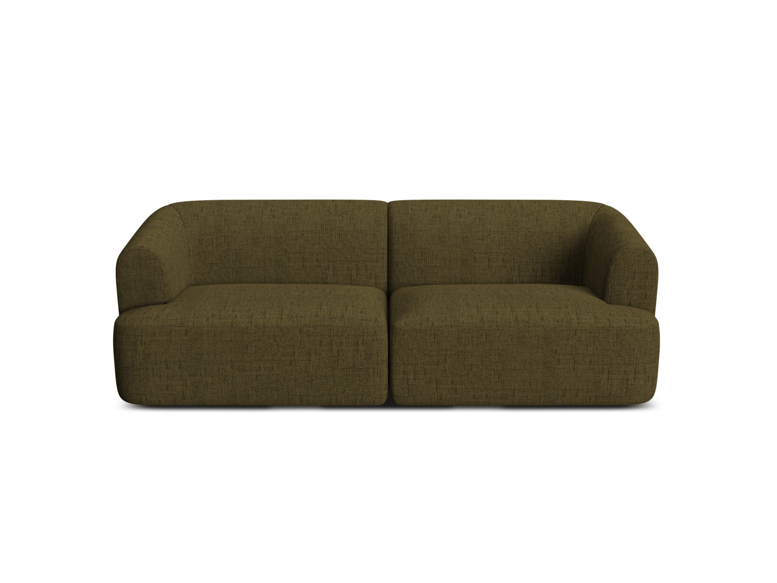 Elegantes 3-Sitzer Sofa Campi in modernem Grünton, ideal für stilvolle Wohnräume und flexible Einrichtungslösungen.