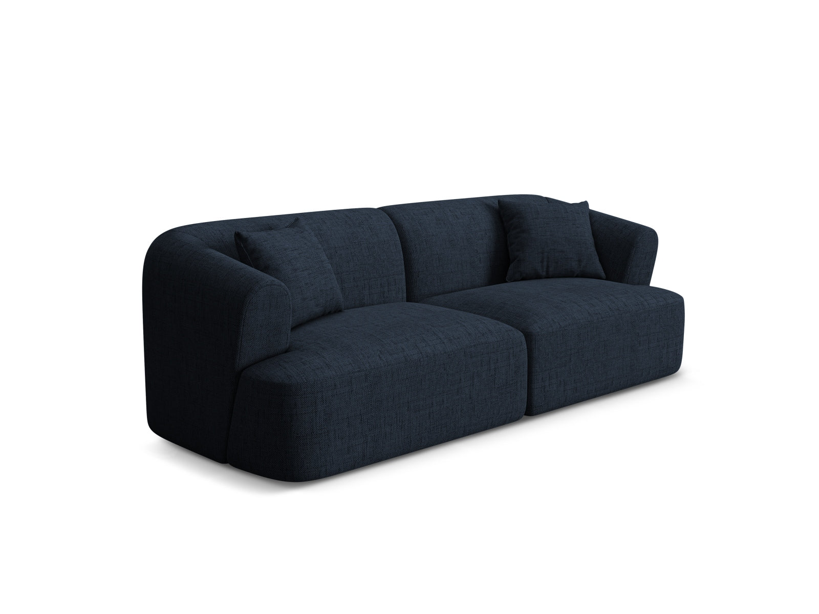 Elegantes 3-Sitzer Sofa Campi in Royalblau, ideal für modernes Wohnen. Modular und stilvoll, perfekt für jedes Wohnzimmer.