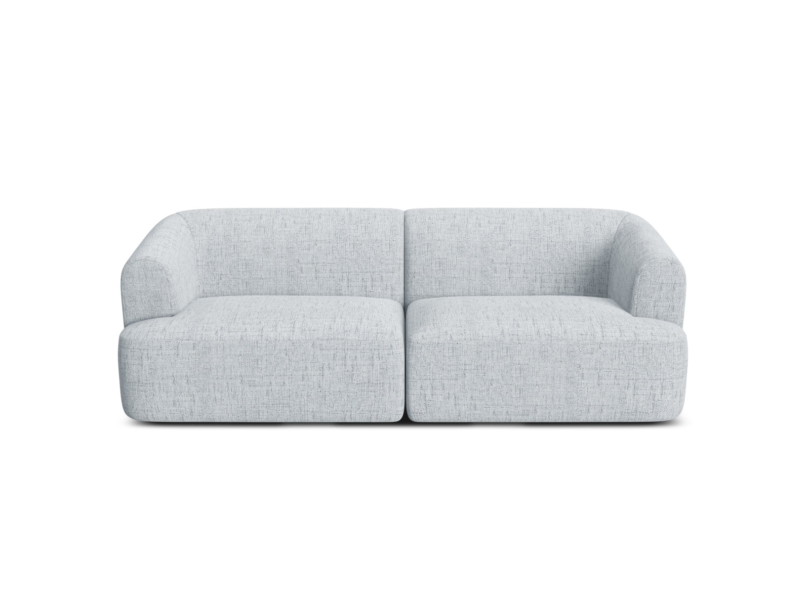 Elegantes 3-Sitzer Sofa Campi in dezentem Grau, ideal für moderne Wohnräume, erhältlich bei Cosmopolitan Design.