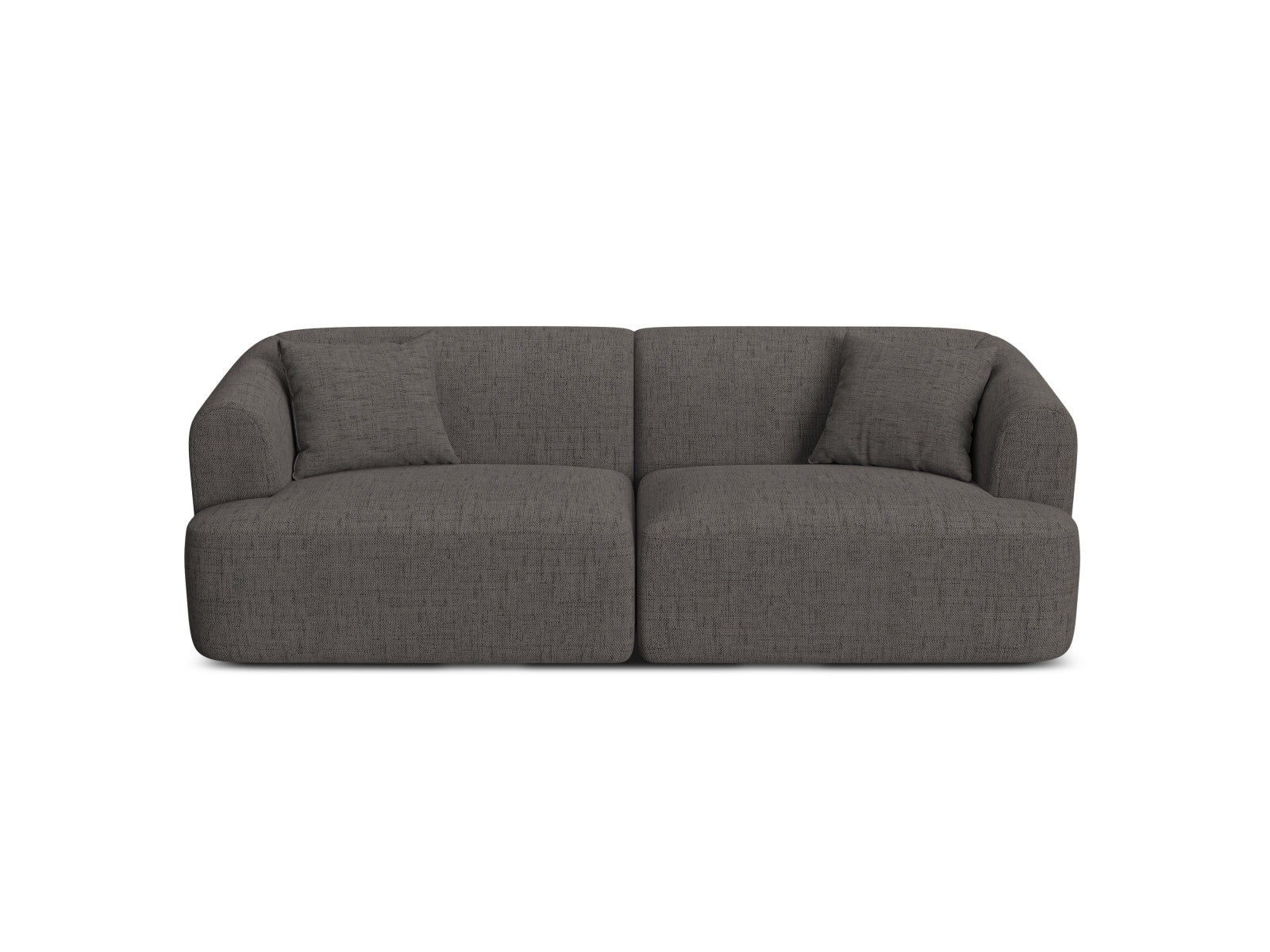 3-Sitzer Modular Sofa Campi in Grey-Moly präsentiert im Onlineshop von KAQTU Design AG. 3er Sofa ist von Cosmopolitan Design