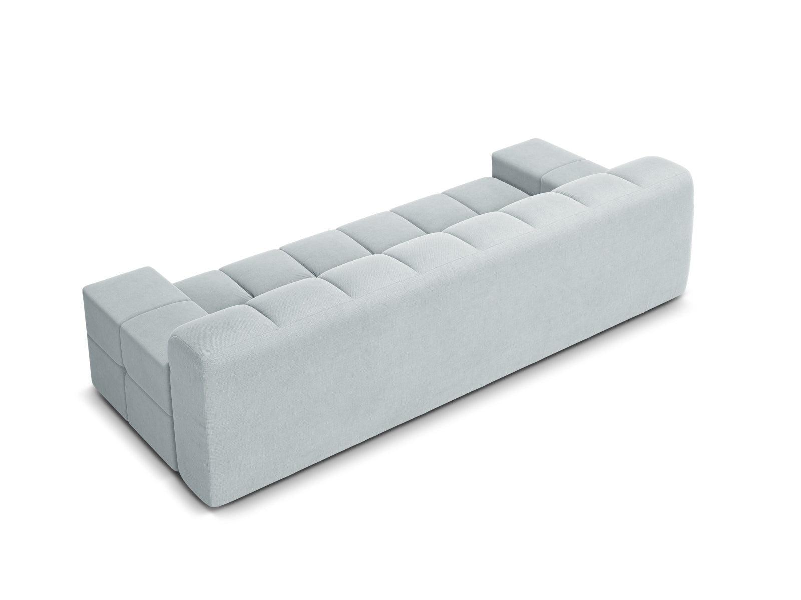 Elegantes 3-Sitzer Sofa Hawaii in stilvollem Grau, ideal für entspannte Wohnräume, entworfen von Cosmopolitan Design.
