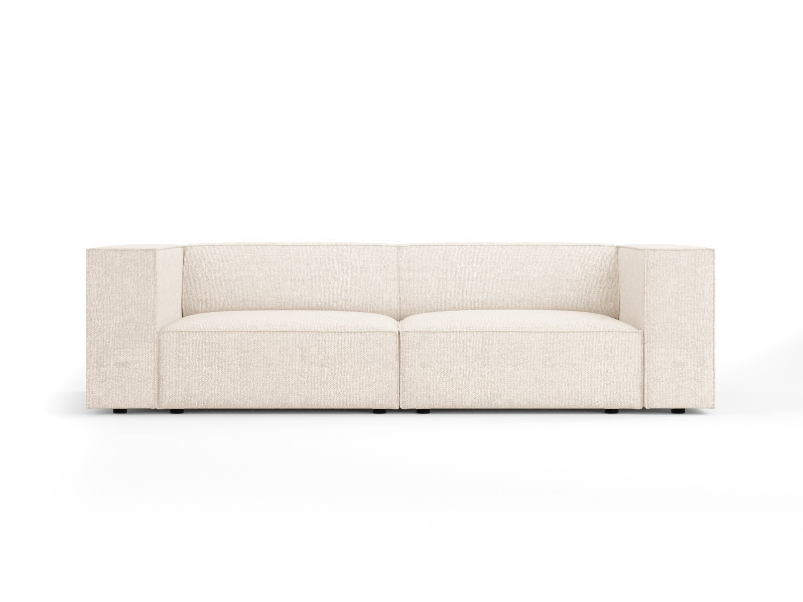 Arendal Sofa 3 Sitzer in Light Beige präsentiert im Onlineshop von KAQTU Design AG. 3er Sofa ist von Cosmopolitan Design