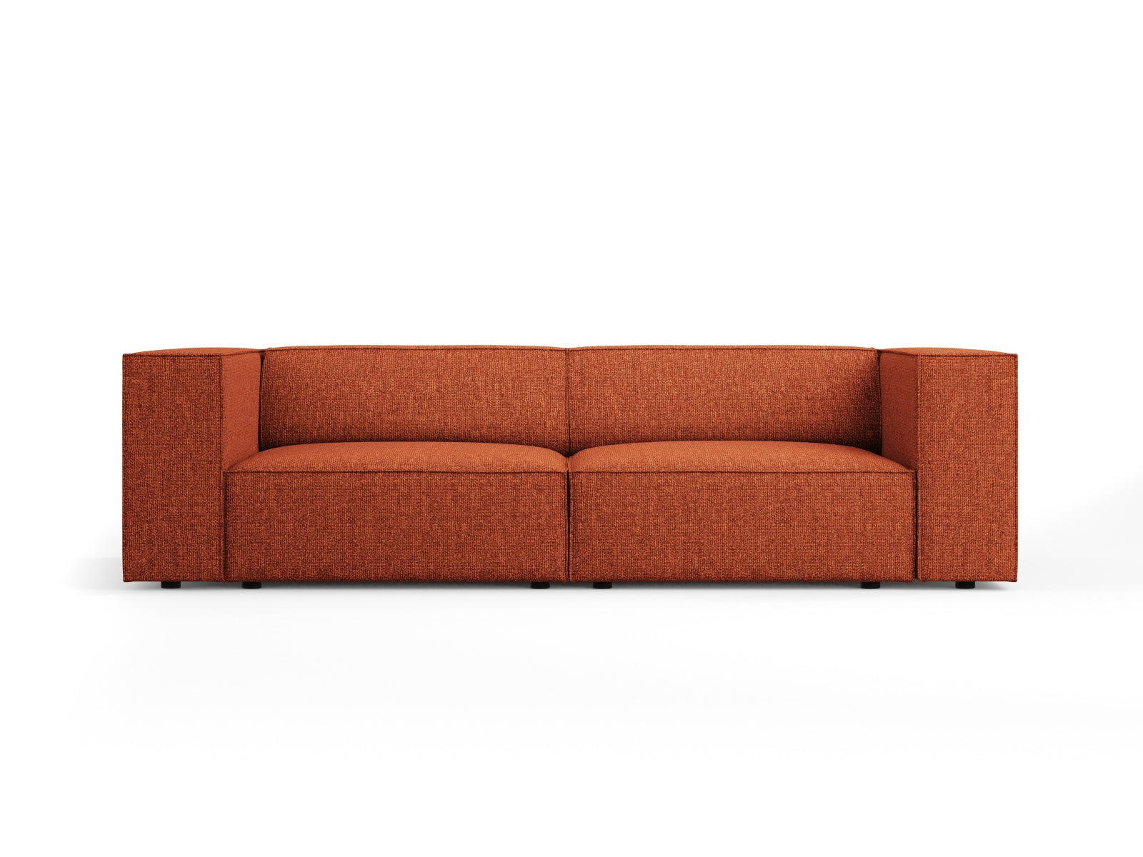 Arendal Sofa 3 Sitzer in Terracotta präsentiert im Onlineshop von KAQTU Design AG. 3er Sofa ist von Cosmopolitan Design