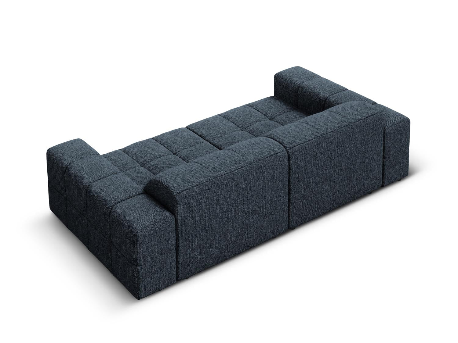 Elegantes 3-Sitzer Sofa Chicago in Royal Blue-Haga, ideal für stilvolle Wohnräume und entspannte Abende, von Cosmopolitan Design.