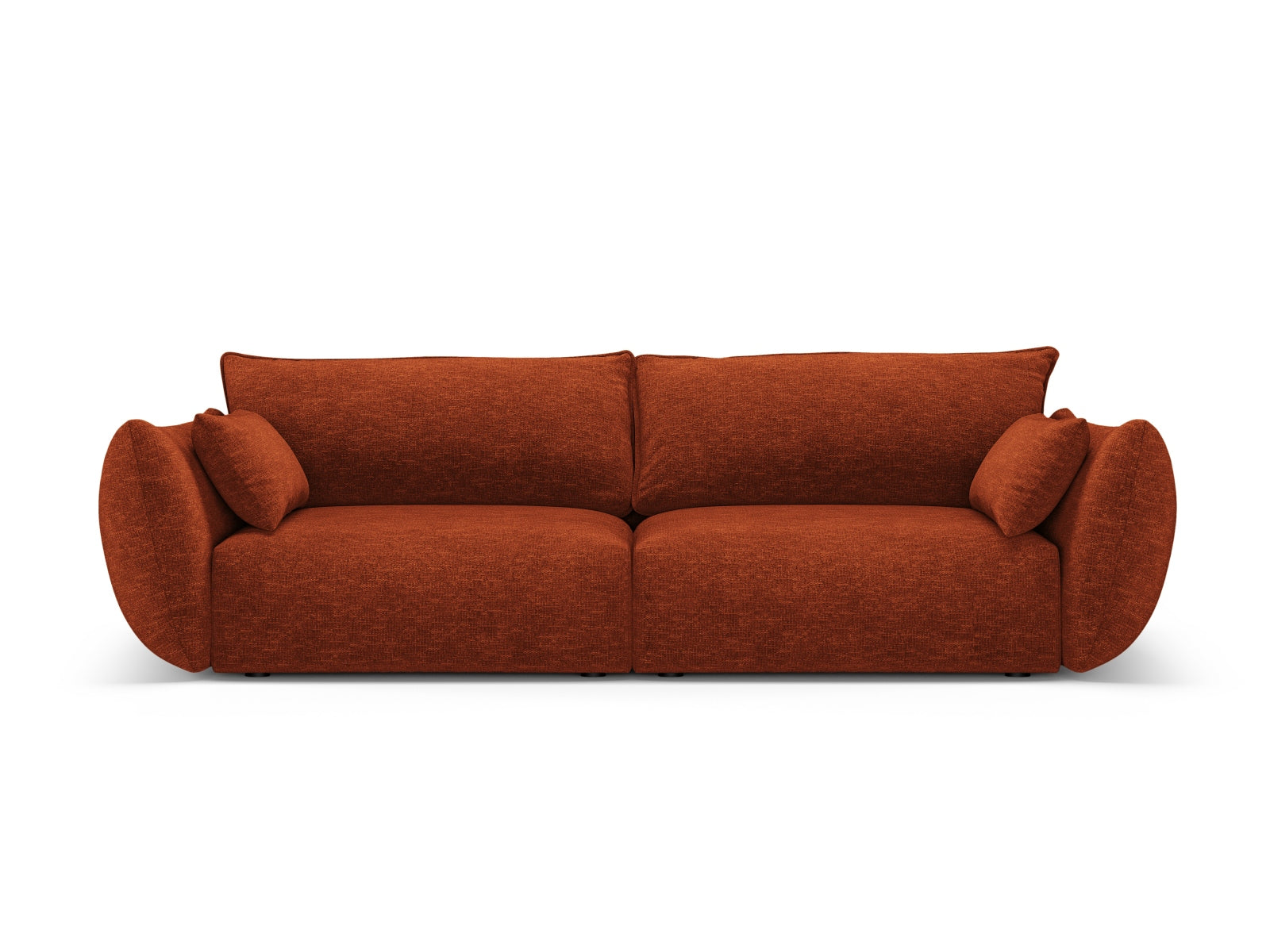 3-Sitzer Sofa Matera in Terracotta-Haga präsentiert im Onlineshop von KAQTU Design AG. 3er Sofa ist von Cosmopolitan Design