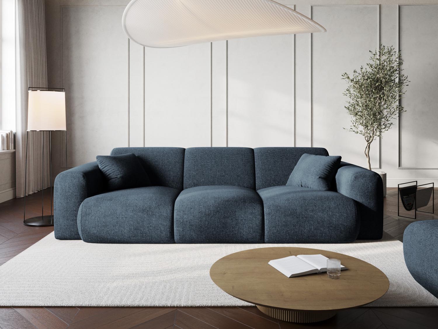 Entdecken Sie das Nolio 3-Sitzer Sofa (95cm) von Cosmopolitan Design – perfekt für kleine Räume, vereint elegantes Design mit optimalem Komfort!