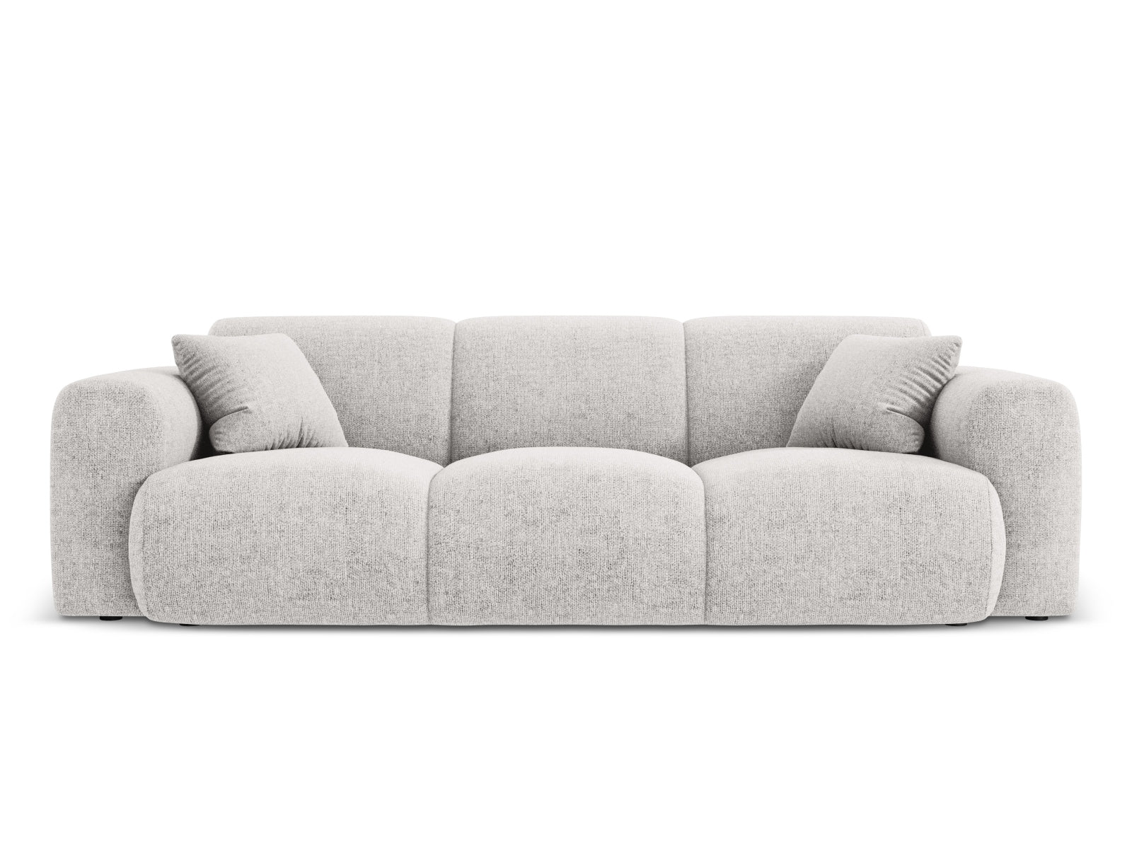 Nolio Sofa 3 Sitzer 95cm in Light Grey präsentiert im Onlineshop von KAQTU Design AG. 3er Sofa ist von Cosmopolitan Design