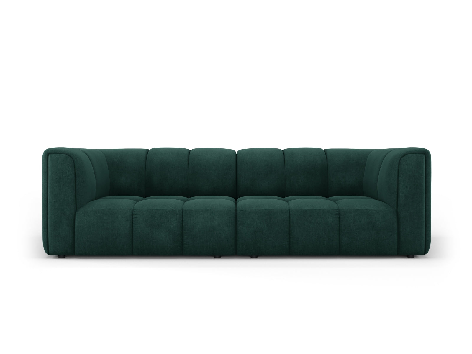 3-Sitzer Modular Sofa Moritz in Bottle Green-Rebel präsentiert im Onlineshop von KAQTU Design AG. 3er Sofa ist von Cosmopolitan Design