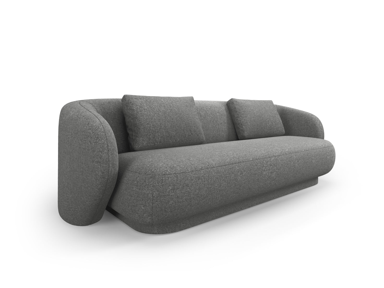 Camden Sofa 3 Sitzer in Dark Grey Melange präsentiert im Onlineshop von KAQTU Design AG. Sofa ist von Cosmopolitan Design
