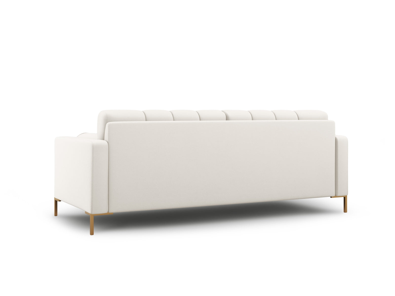 Elegantes 3-Sitzer Sofa Bali in sanftem Beige, ideal für stilvolle Wohnräume, entworfen von Cosmopolitan Design.