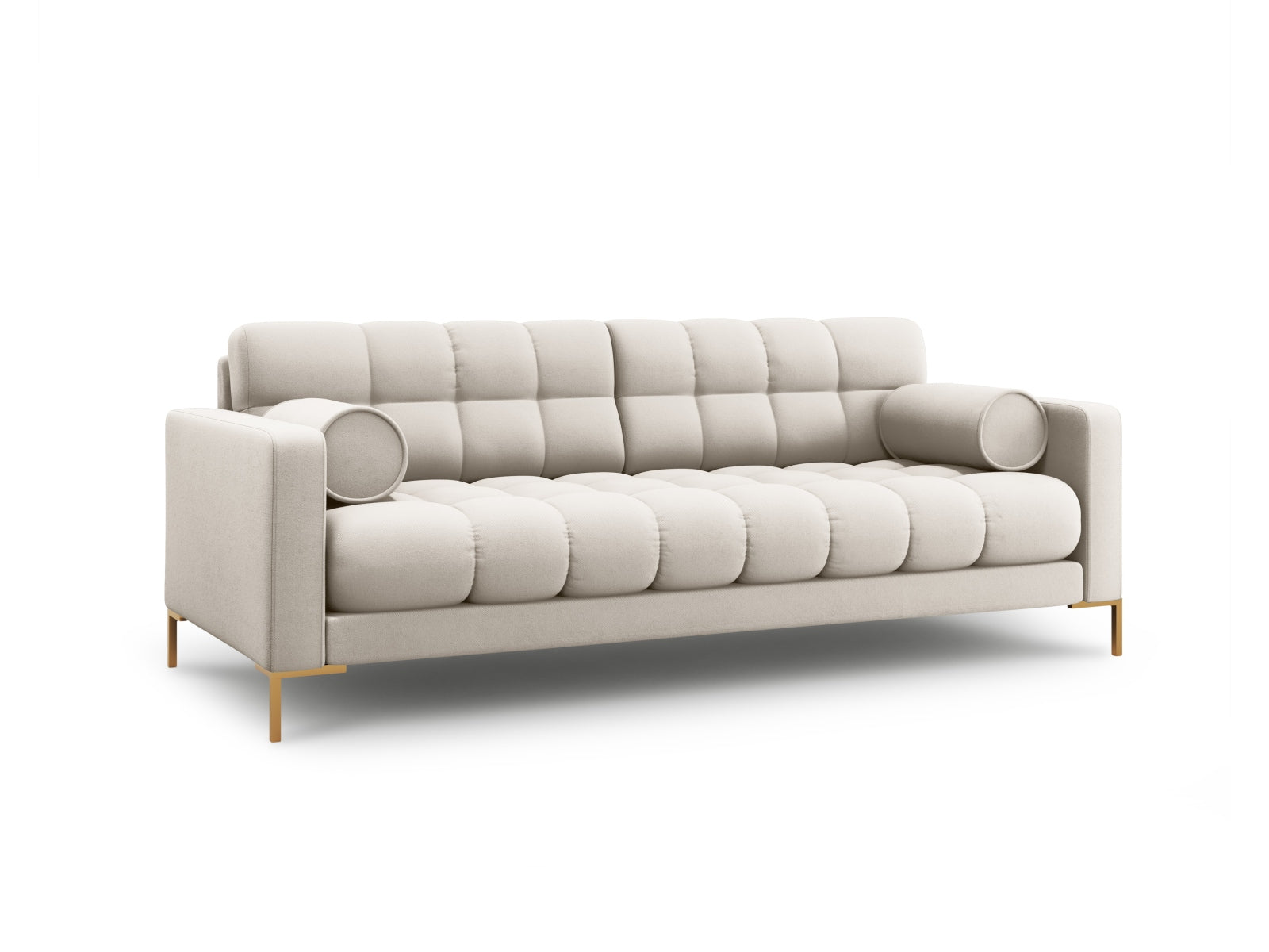 Beige 3-Sitzer Sofa Bali von Cosmopolitan Design, stilvolles und modernes Möbelstück für Ihr Wohnzimmer, erhältlich bei KAQTU Design AG.