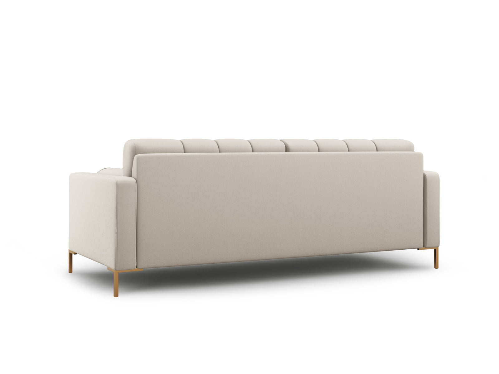 Stilvolles 3-Sitzer Sofa Bali in sanften Beigetönen, perfekt für zeitgemäße Wohnräume und gemütliche Stunden mit Familie und Freunden.