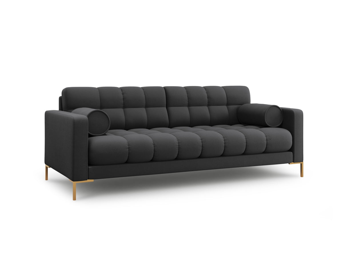 3-Sitzer Sofa Bali in Dark Grey-Neve präsentiert im Onlineshop von KAQTU Design AG. 3er Sofa ist von Cosmopolitan Design