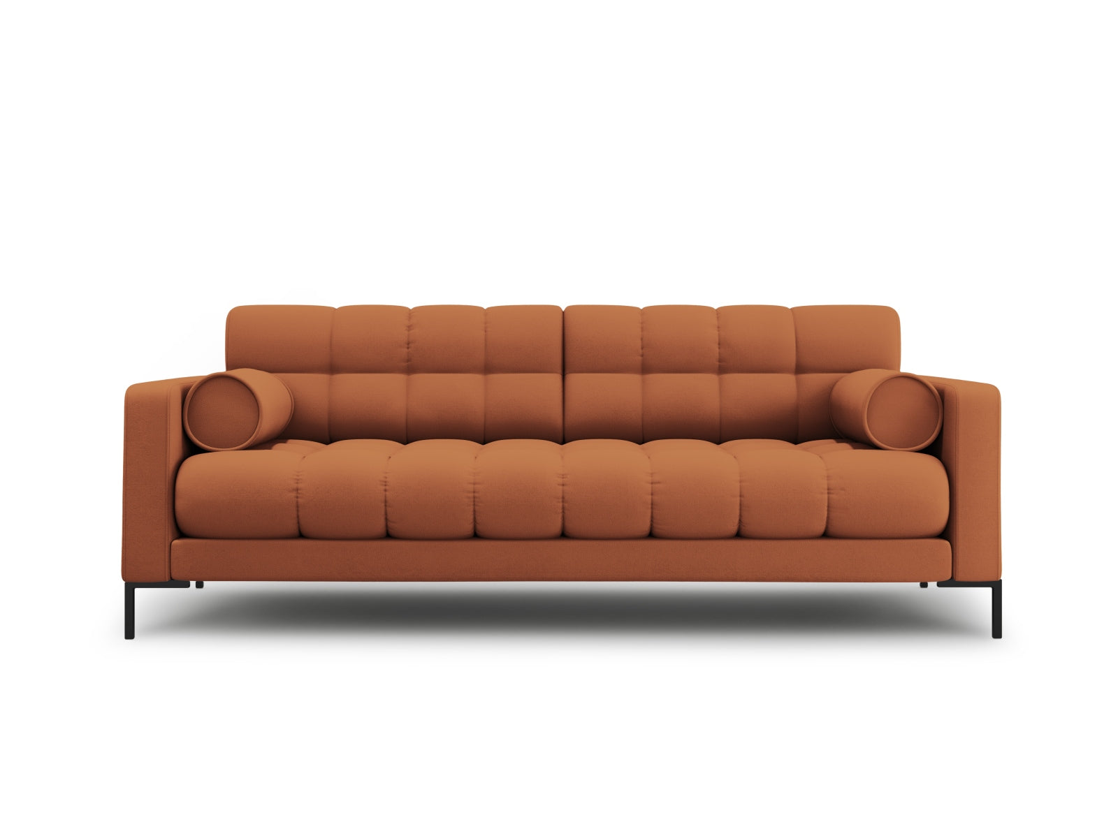 Elegantes 3-Sitzer Sofa Bali in strahlendem Gelb, ideal für einladende Wohnräume und entspannte Zusammenkünfte.