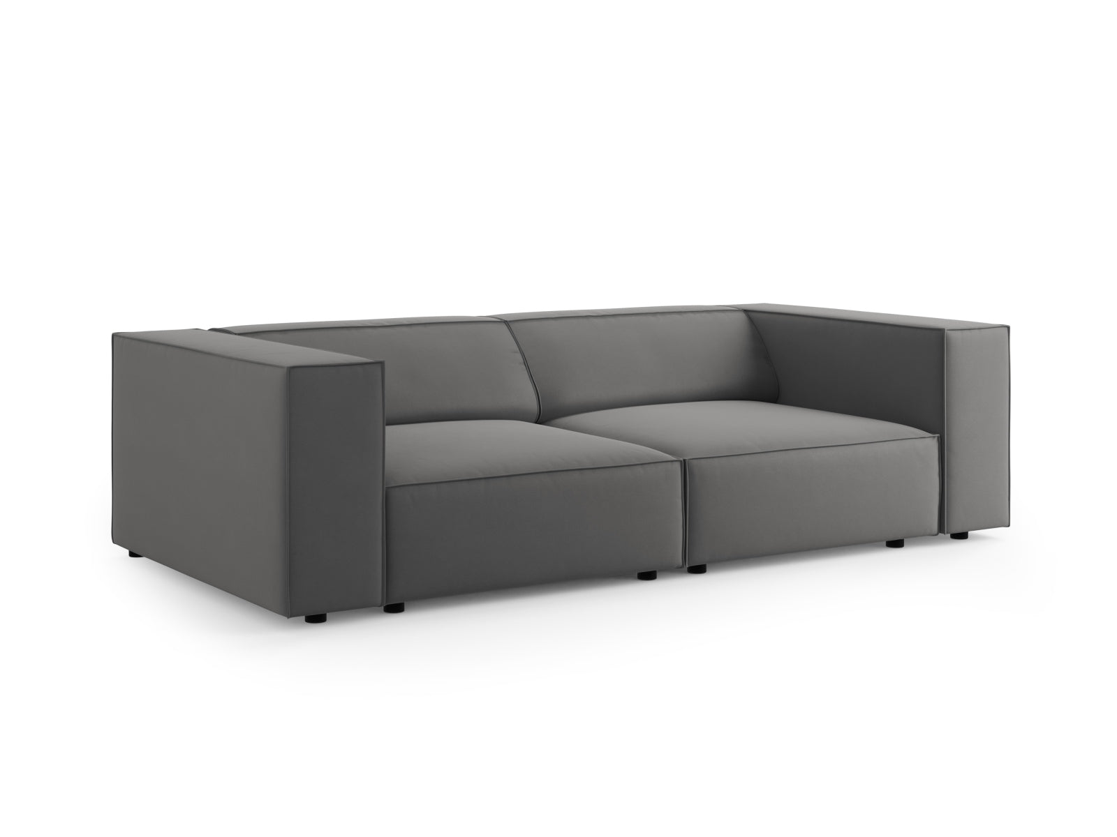 Erleben Sie das stilvolle Arendal Velour Sofa 3 Sitzer von Cosmopolitan Design. Ideal für Ihr modernes Wohnzimmer, bietet es höchsten Komfort und zeitlose Schönheit.