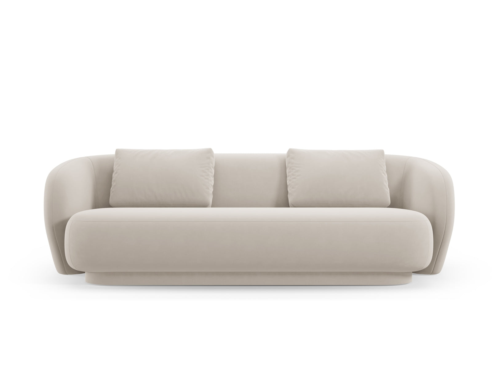 Entdecken Sie das Camden Velour Sofa 3 Sitzer von Cosmopolitan Design – ein elegantes Sofa, das zeitlosen Stil und höchsten Komfort bietet.