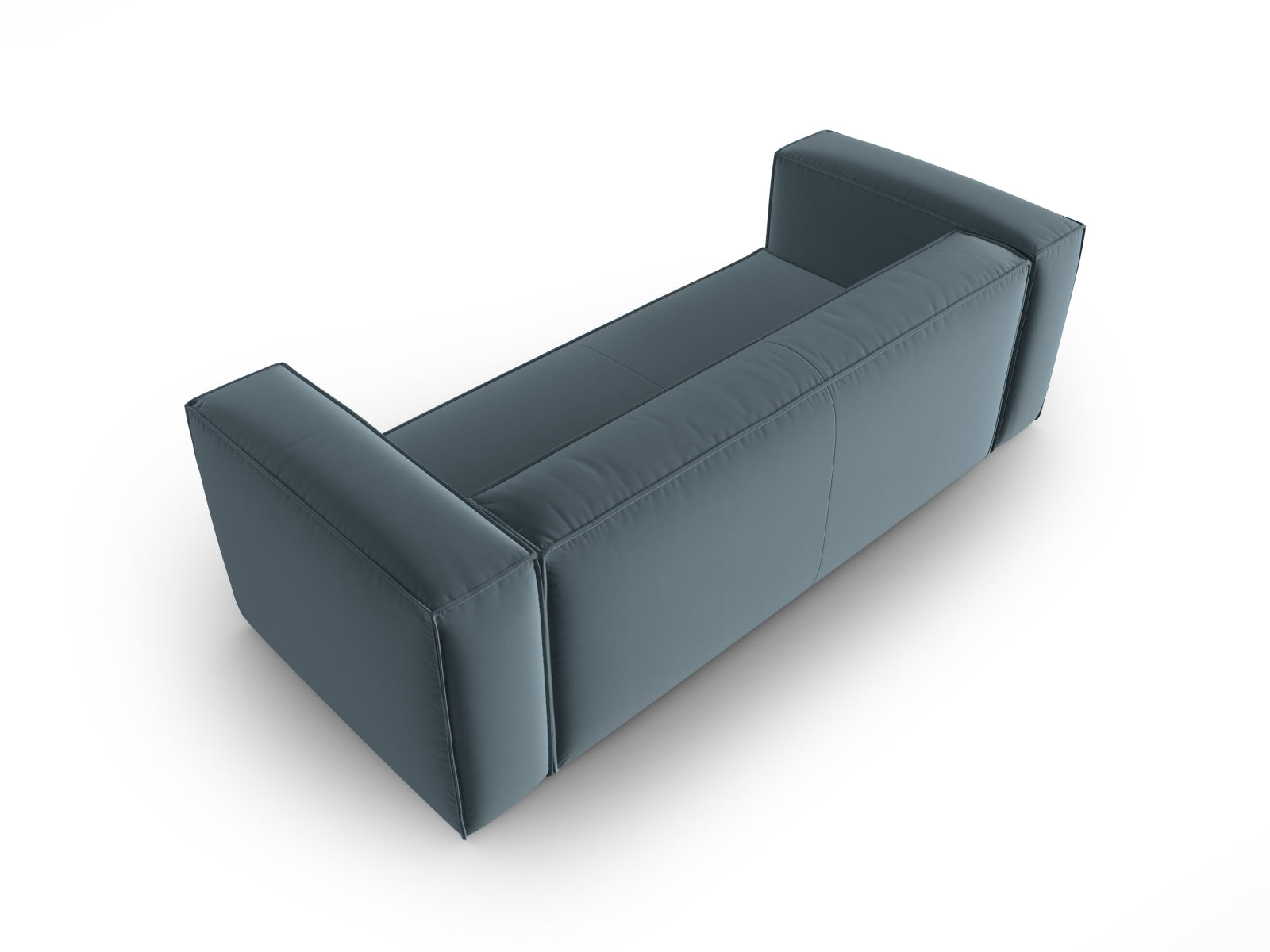 Entdecken Sie das elegante Mackay Velour Sofa 3 Sitzer von Cosmopolitan Design – perfekt für Ihr modernes Wohnzimmer und unvergleichlichen Komfort!