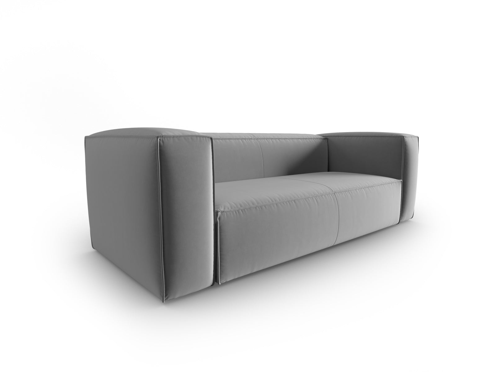 Erleben Sie das stilvolle Mackay Velour Sofa 3 Sitzer von Cosmopolitan Design – ideal für Ihr modernes Zuhause und höchsten Sitzkomfort!