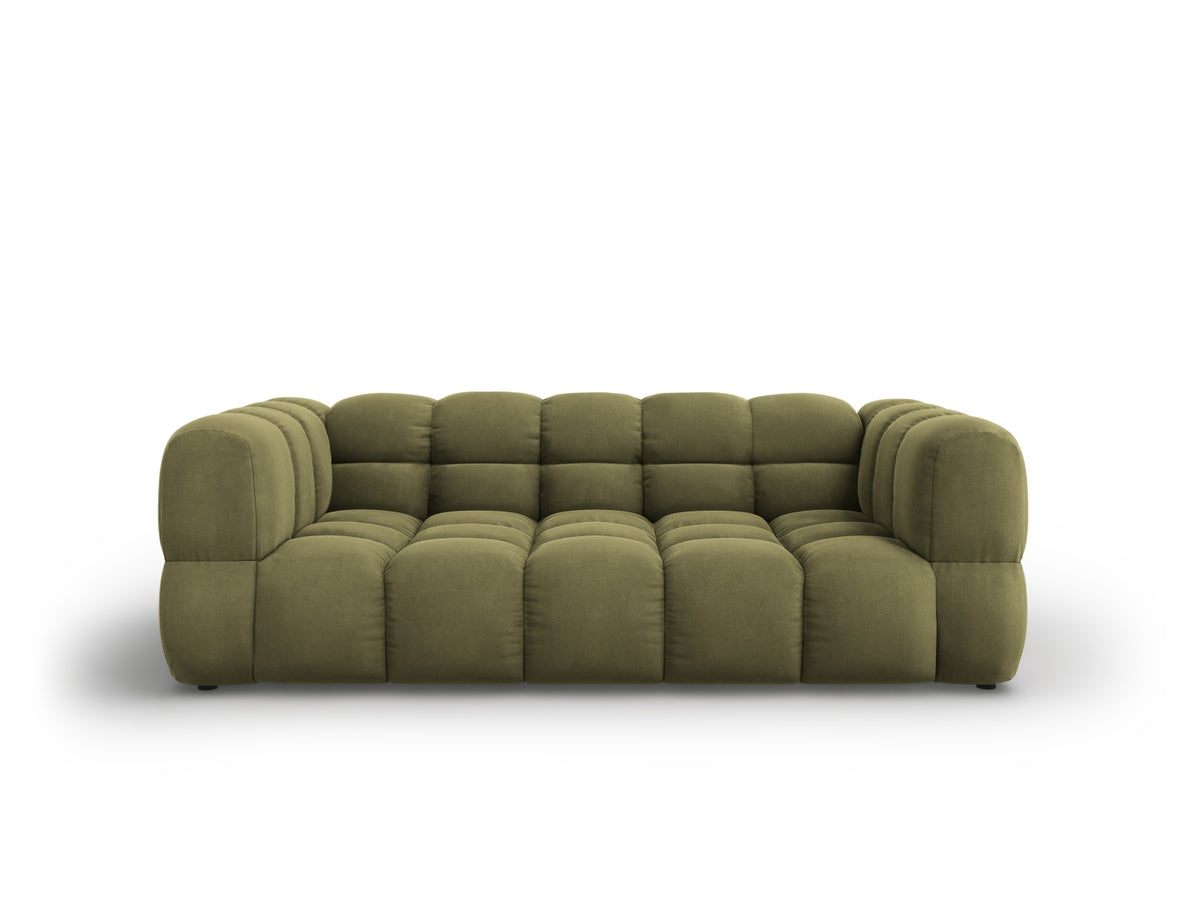 Sky Velour Sofa 3 Sitzer 102cm in Light Green-Casino präsentiert im Onlineshop von KAQTU Design AG. 3er Sofa ist von Cosmopolitan Design