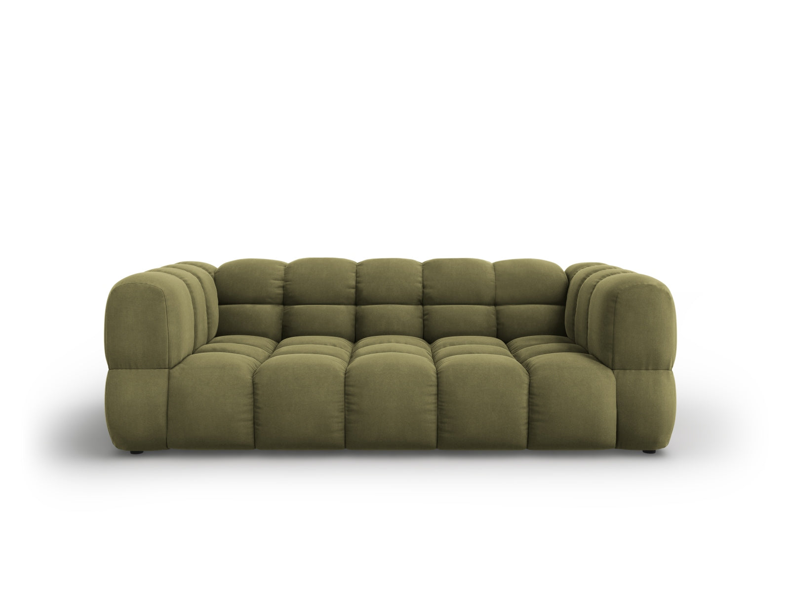 Sky Velour Sofa 3 Sitzer 102cm in Light Green-Casino präsentiert im Onlineshop von KAQTU Design AG. 3er Sofa ist von Cosmopolitan Design