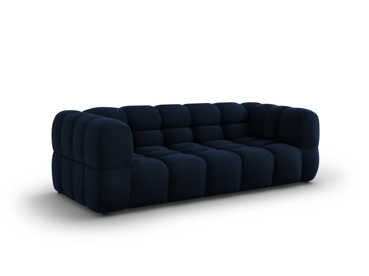 Sky Velour Sofa 3 Sitzer 102cm in Royal Blue-Casino präsentiert im Onlineshop von KAQTU Design AG. 3er Sofa ist von Cosmopolitan Design