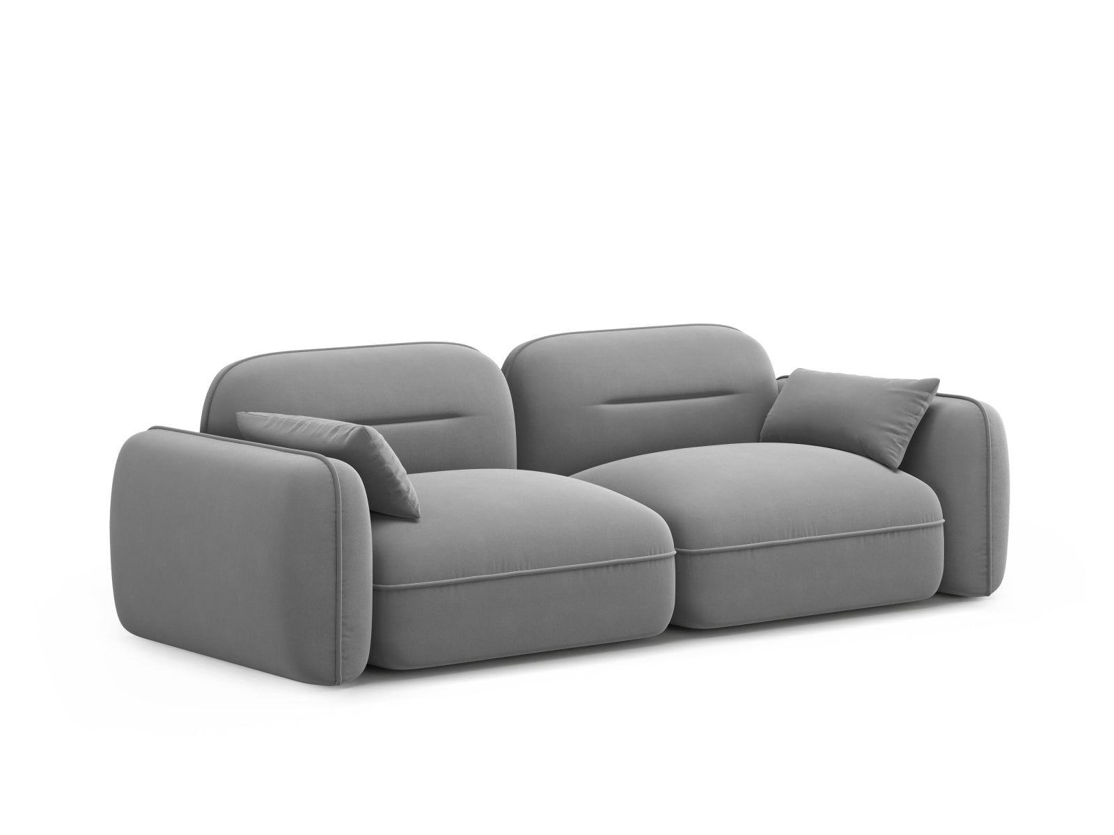 Erleben Sie das Sydney Velour 3-Sitzer Sofa von Cosmopolitan Design – elegantes, modulares Sofa für höchsten Komfort und individuelle Gestaltung in Ihrem Wohnraum.