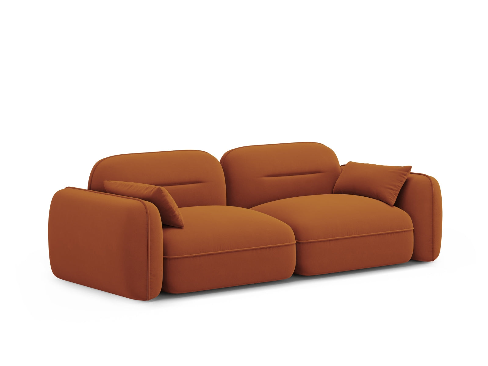Erleben Sie das Sydney Velour 3-Sitzer Sofa von Cosmopolitan Design – elegantes, modulares Sofa für maximalen Komfort und flexible Raumgestaltung.