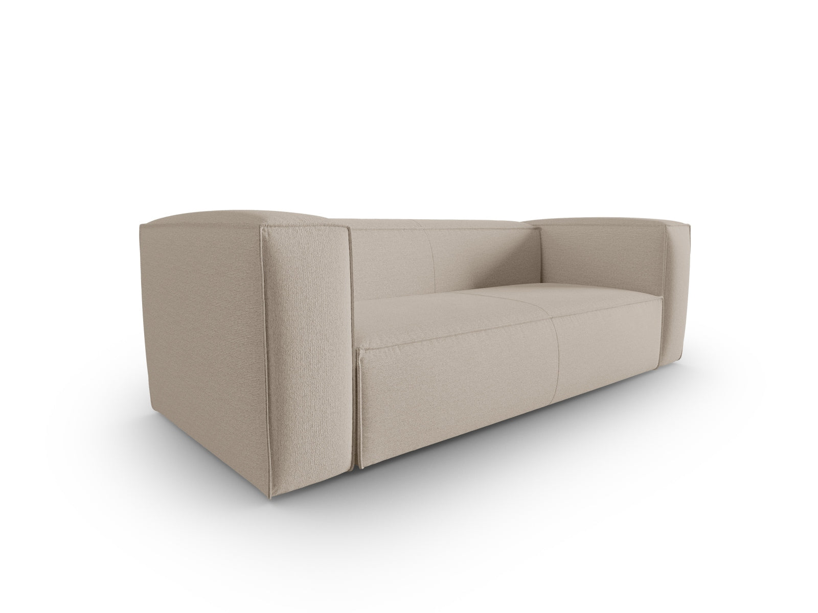 Entdecken Sie das stilvolle Mackay 3-Sitzer Sofa von Cosmopolitan Design – ein modernes Velours Sofa, das Eleganz und Gemütlichkeit vereint.