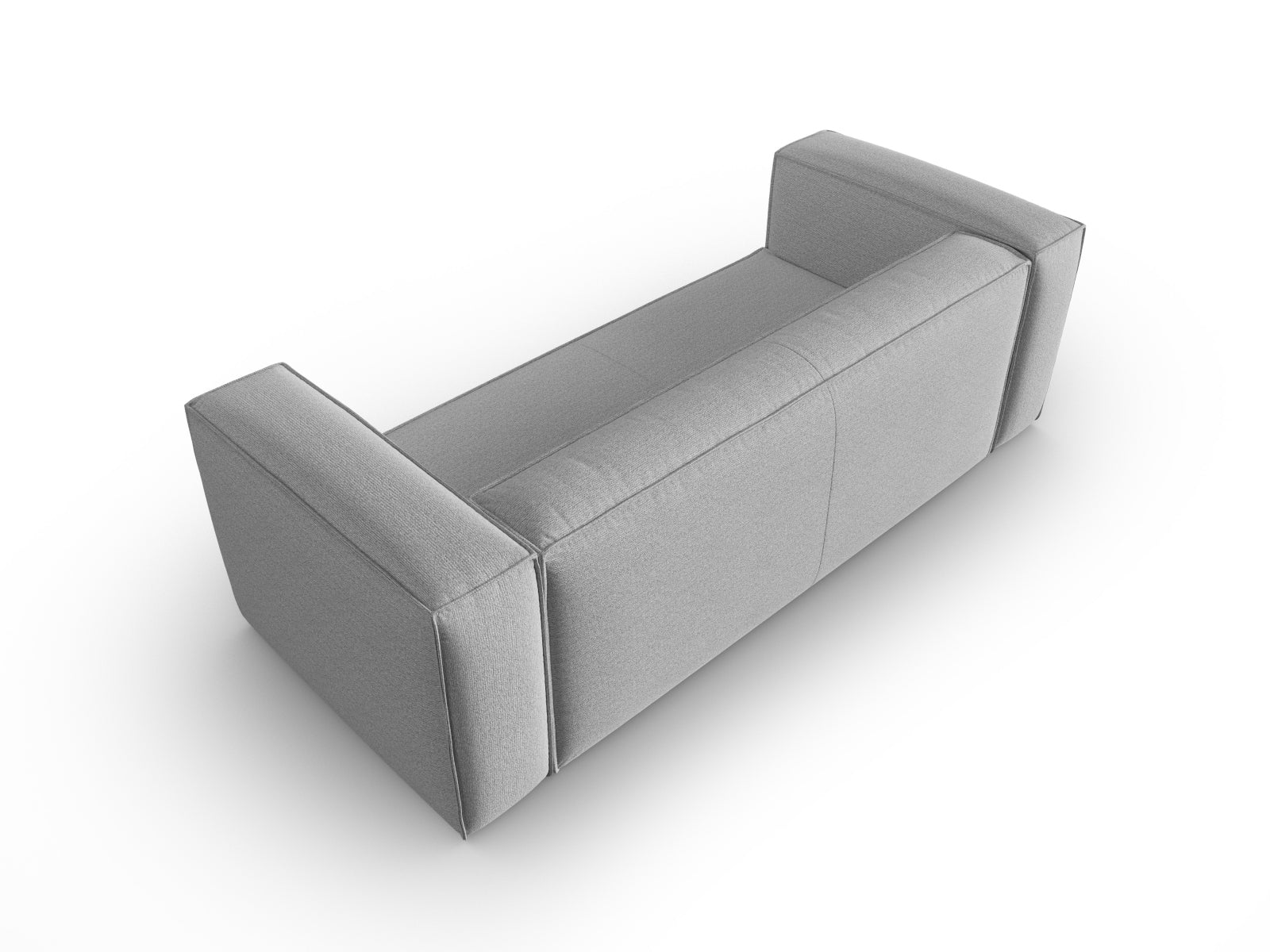 Erleben Sie das elegante Mackay 3-Sitzer Sofa von Cosmopolitan Design – ein modernes Velours Sofa, das Komfort und Stil perfekt kombiniert.