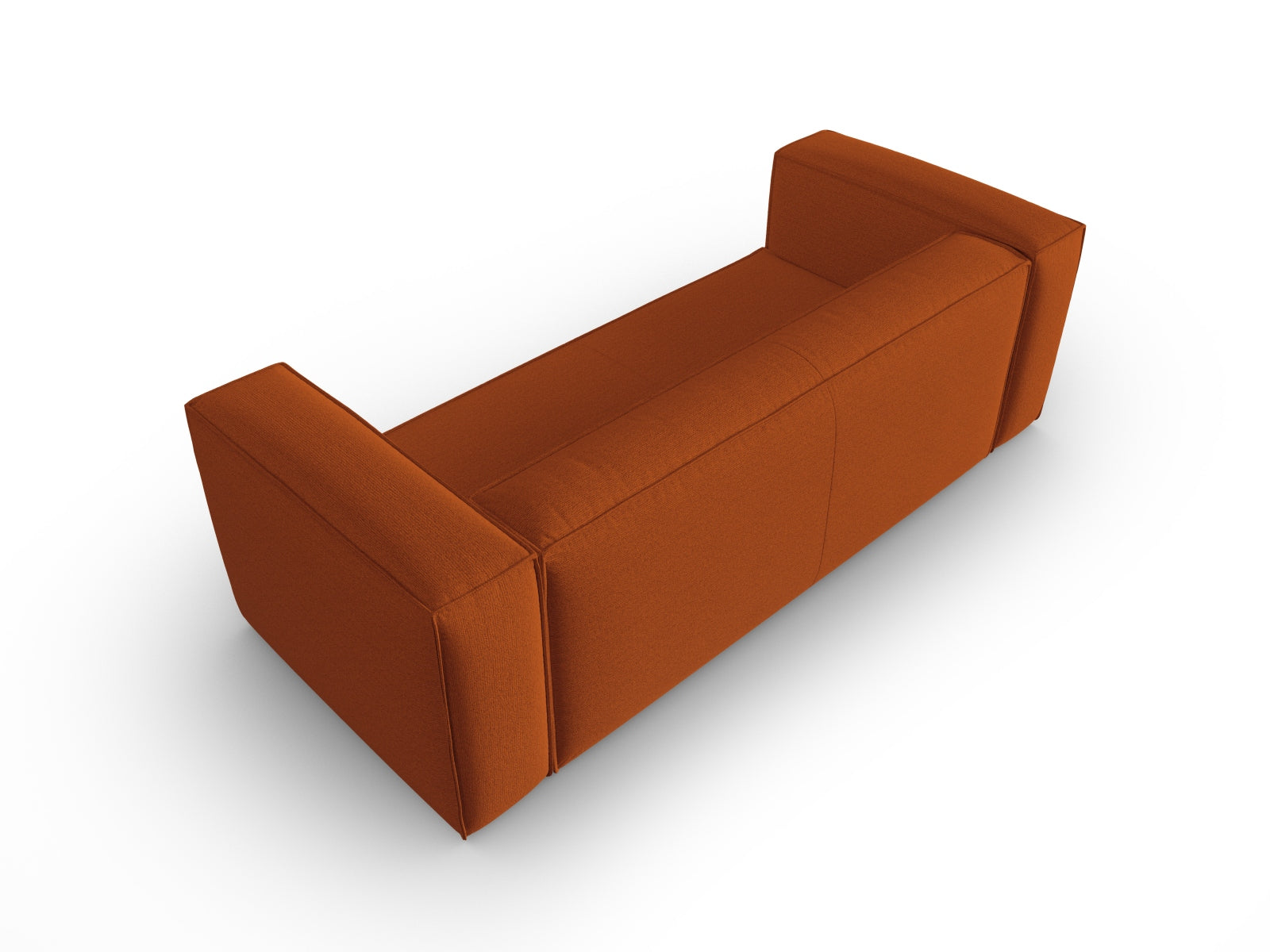Erleben Sie das elegante Mackay 3-Sitzer Sofa von Cosmopolitan Design – ein modernes Velours Sofa, das Komfort und Stil perfekt kombiniert.