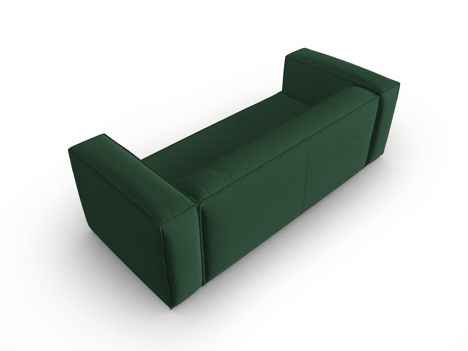 Erleben Sie das elegante Mackay 3-Sitzer Sofa von Cosmopolitan Design – ein modernes Velours Sofa, das Komfort und Stil perfekt kombiniert.