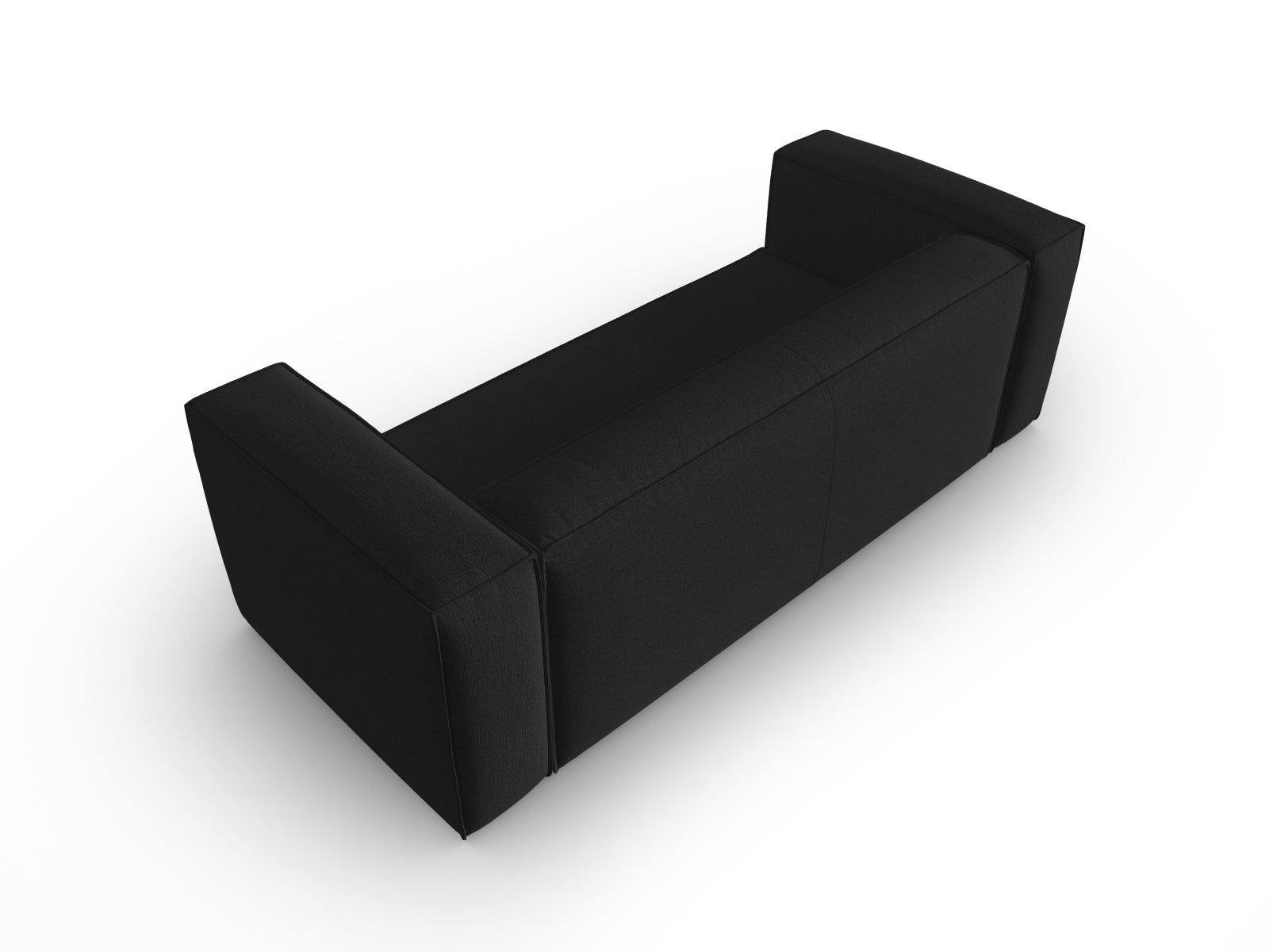 Erleben Sie das elegante Mackay 3-Sitzer Sofa von Cosmopolitan Design – ein modernes Velours Sofa, das Komfort und Stil perfekt kombiniert.
