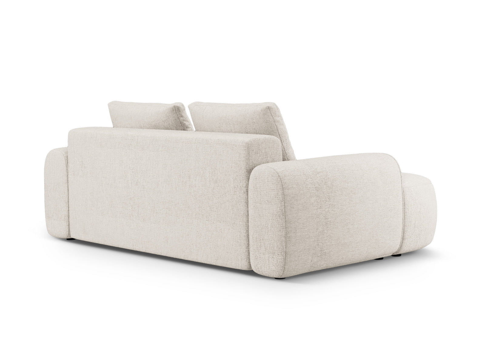 Modernes 3-Sitzer Sofa Linz in sanftem Beige, ideal für komfortable und stilvolle Einrichtung in jedem Wohnzimmer.