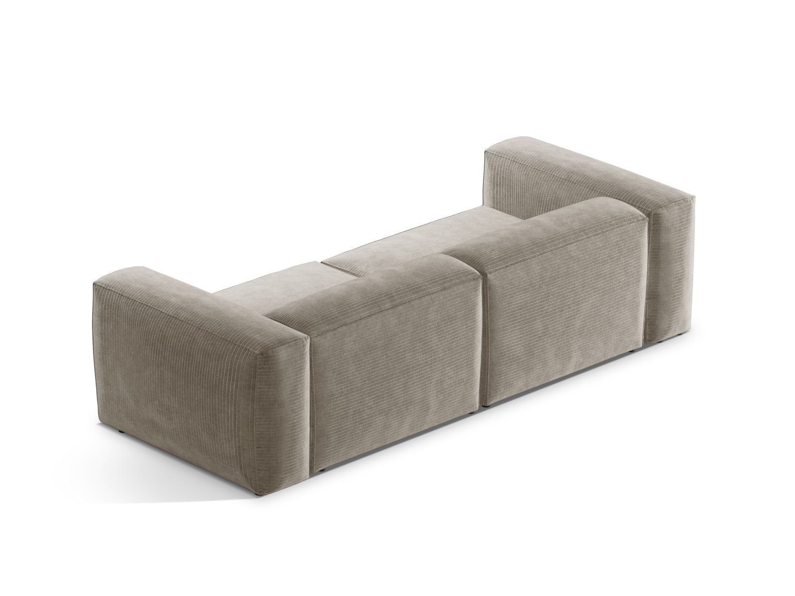 Bergamo Modular Sofa 3 Sitzer in Ivory-Perla präsentiert im Onlineshop von KAQTU Design AG. 3er Sofa ist von Cosmopolitan Design